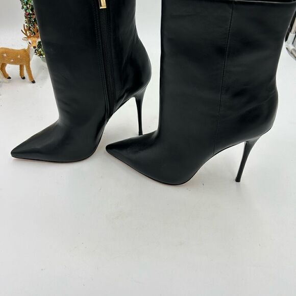 Women’s Saks, Fifth Avenue, leather ankle boots size 40 - Picture 6 of 6